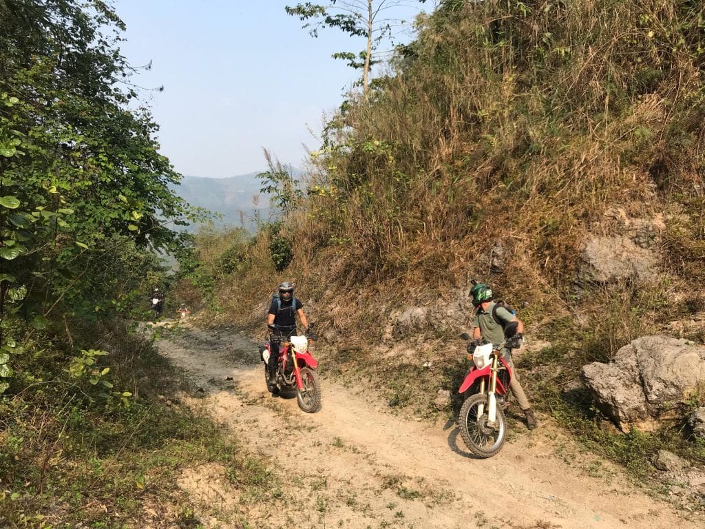 Crossing-The-Border-with-motorbikes