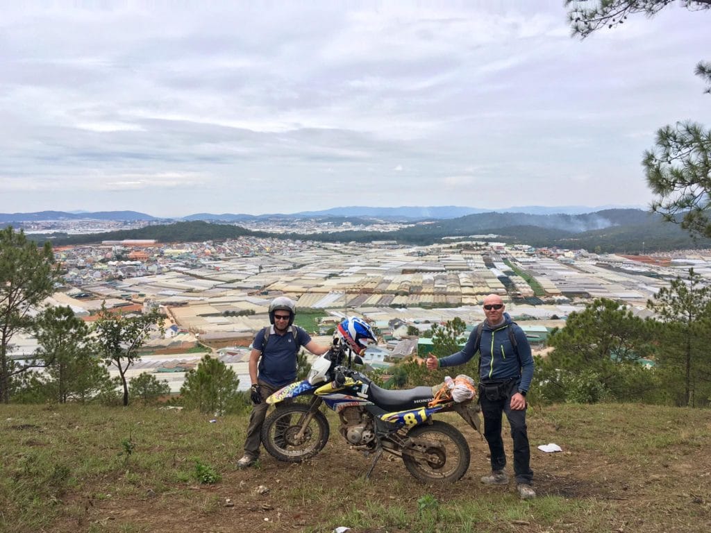 Dalat city tour by motorbike trip