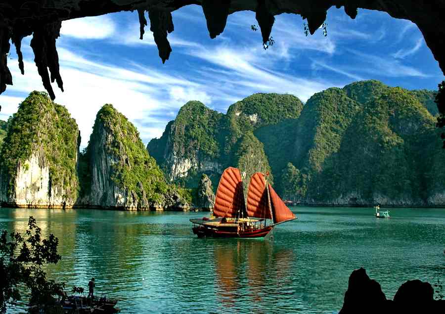 Hanoi Motorbike Tour to Halong Bay for Overnight Cruise - 2 Days