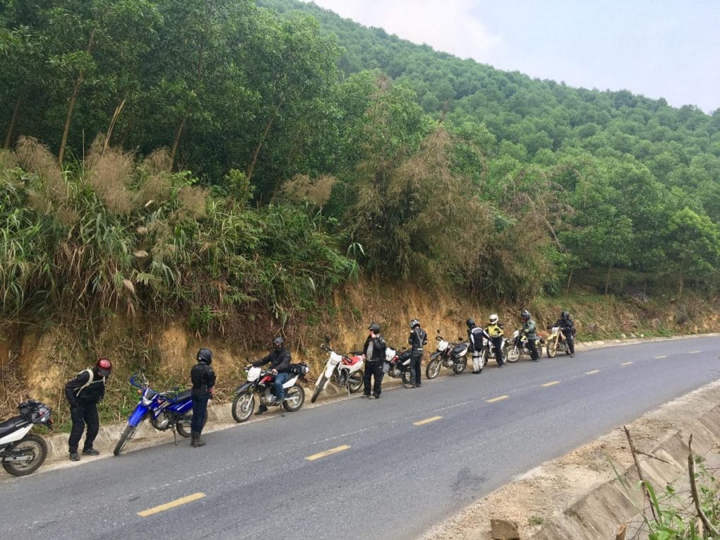 Saigon Motorbike Tour to Ha Giang, Cao Bang, Halong & Hanoi: Hanoi motorcycle trip to Vu Linh