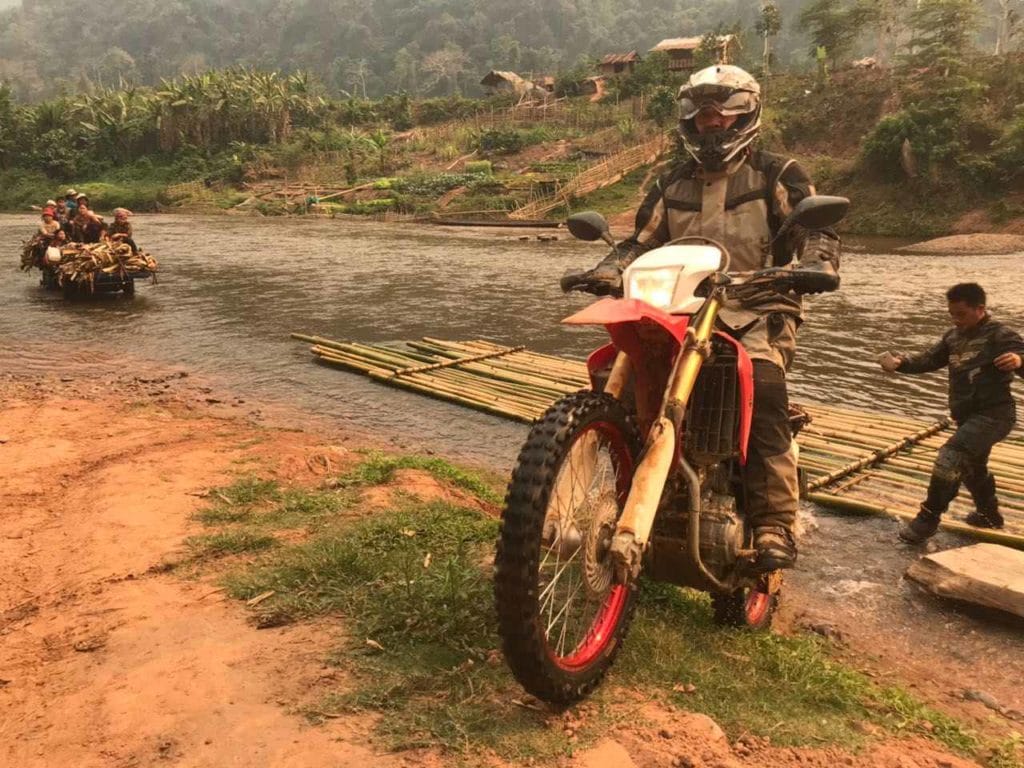 Laos Dirt Motorbike Tours from Vientiane via Luang Prabang to Viengxai 