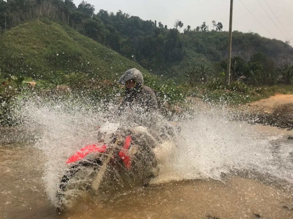 Laos Central Offroad Motorcycle Tour from Luang Prabang to Vang Vieng 