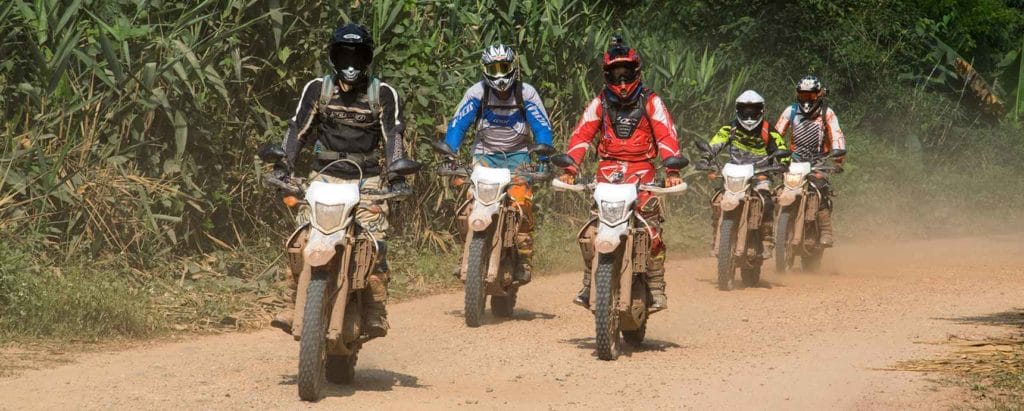 Laos Northwest Motorbike Tours to Sayabury, Luang Prabang, Viengthong