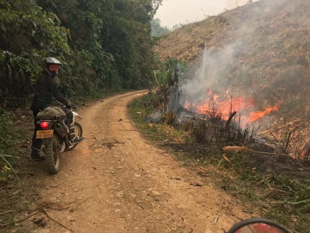 Loop of Vietnam Cross-Border Motorbike Tour to Laos for 12 Days