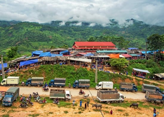 Sapa Motorbike Tour to Coc Ly market on Tuesday only