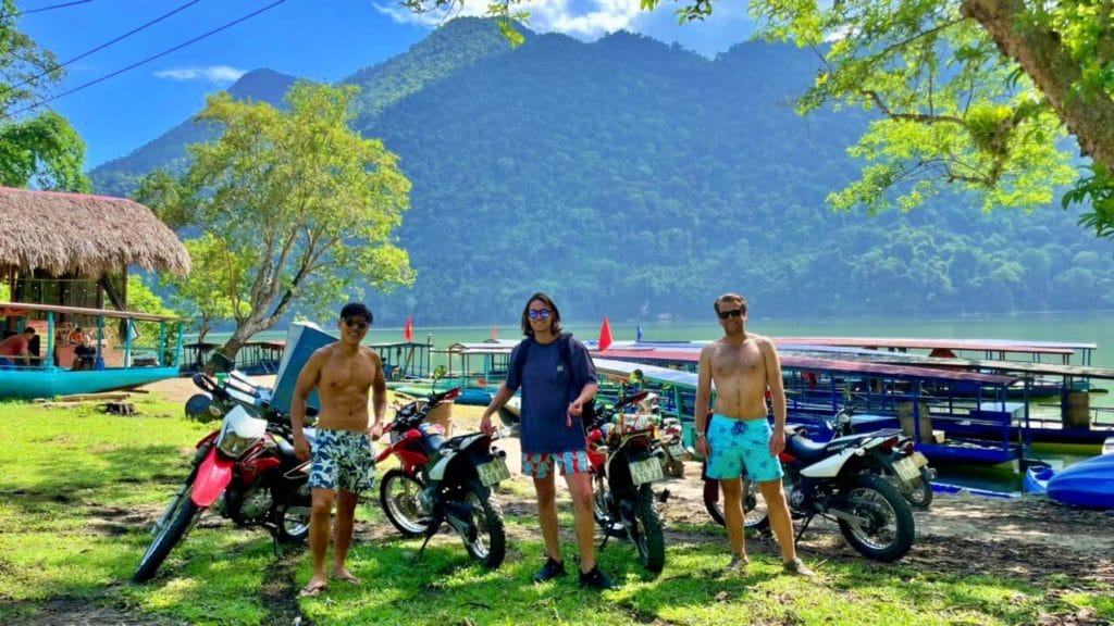 VIETNAM MOTORBIKE TOUR TO BA BE NATIONAL PARK