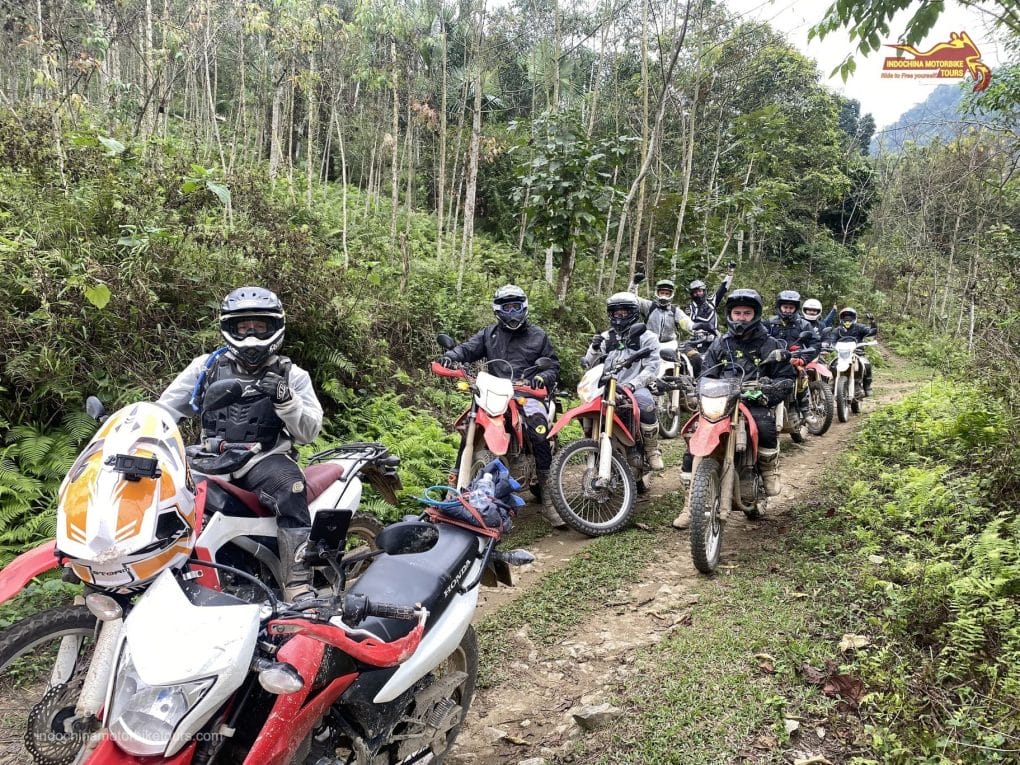 Vietnam Offroad Motorcycle Tour to Ba Be Lake
