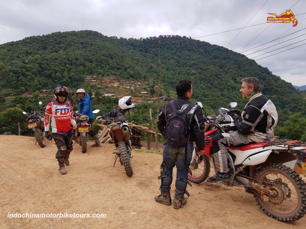Laos Scenic Motorbike Tour from North to South via Hidden Trails