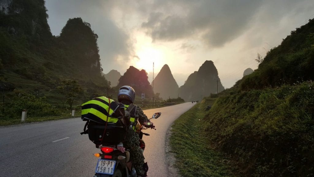Riding Motorbikes to Sapa from Hanoi