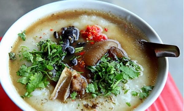 Au Tau porridge (Cháo Ấu Tẩu)