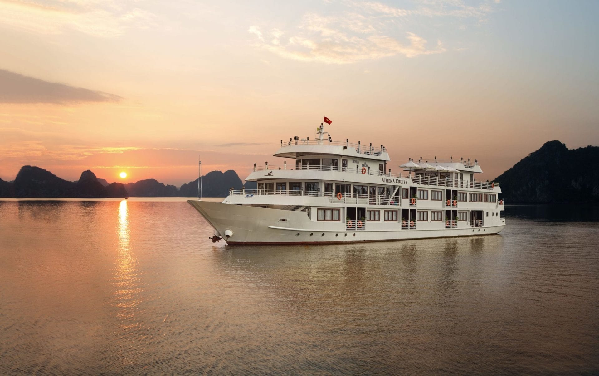 Relaxing Trip to Halong Bay with 5-Star Athena Cruise 2 Days /1 Night