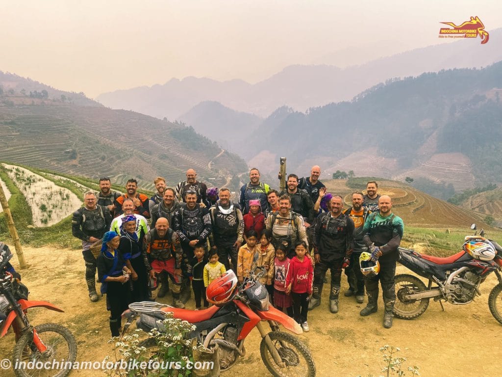 Sapa Motorbike Tour to Xin Man - Dirt Rides to some Hilltribe's Villages