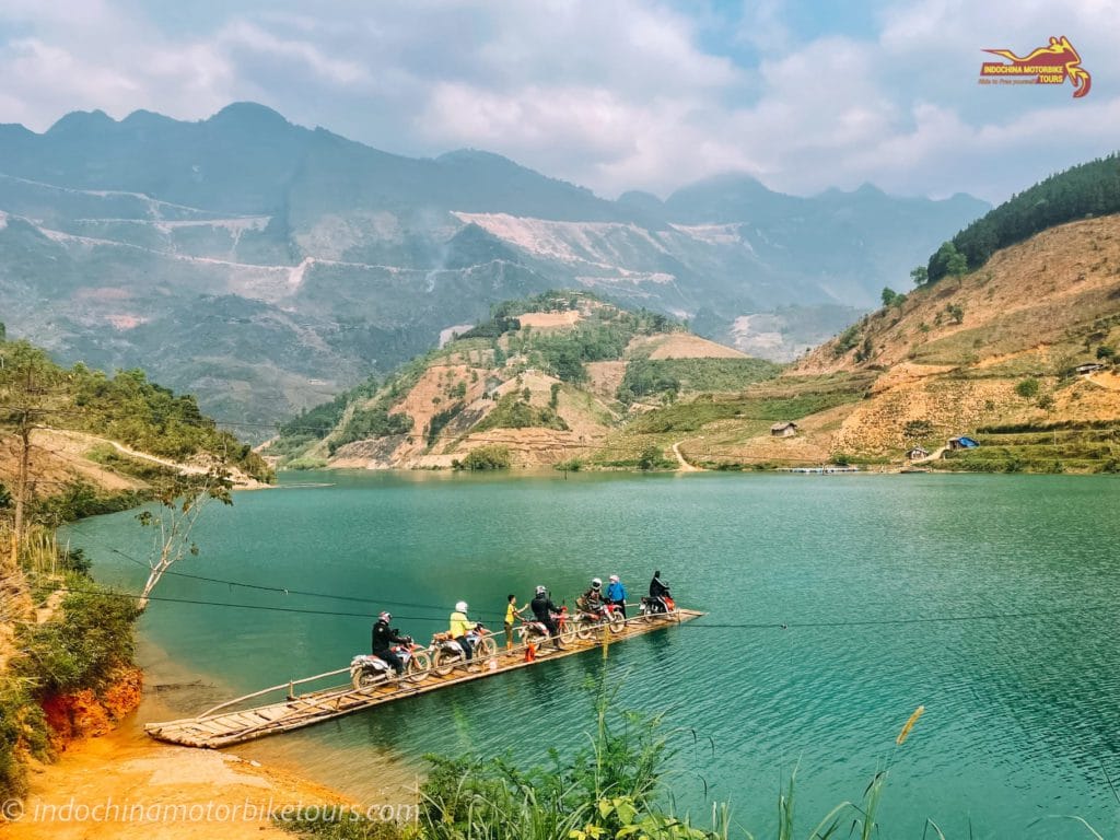 Dong Van Motorcycle Tours passing Meo Vac to Ba Be National Park