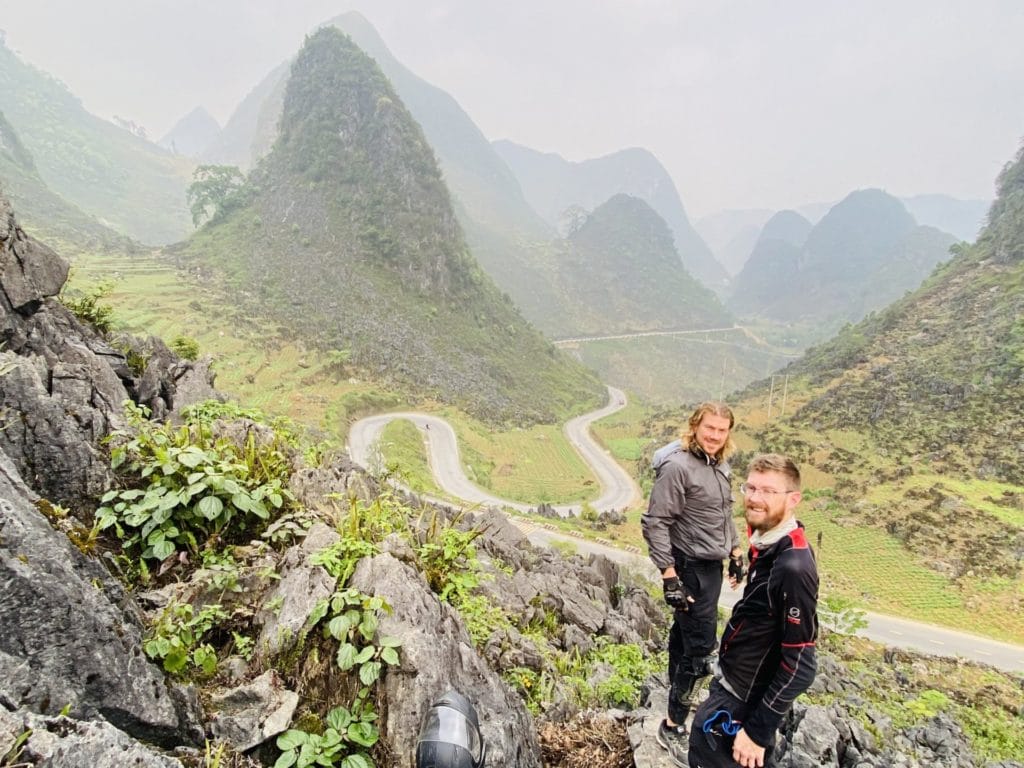 Why should we ride motorbikes to Du Gia in Ha Giang?
