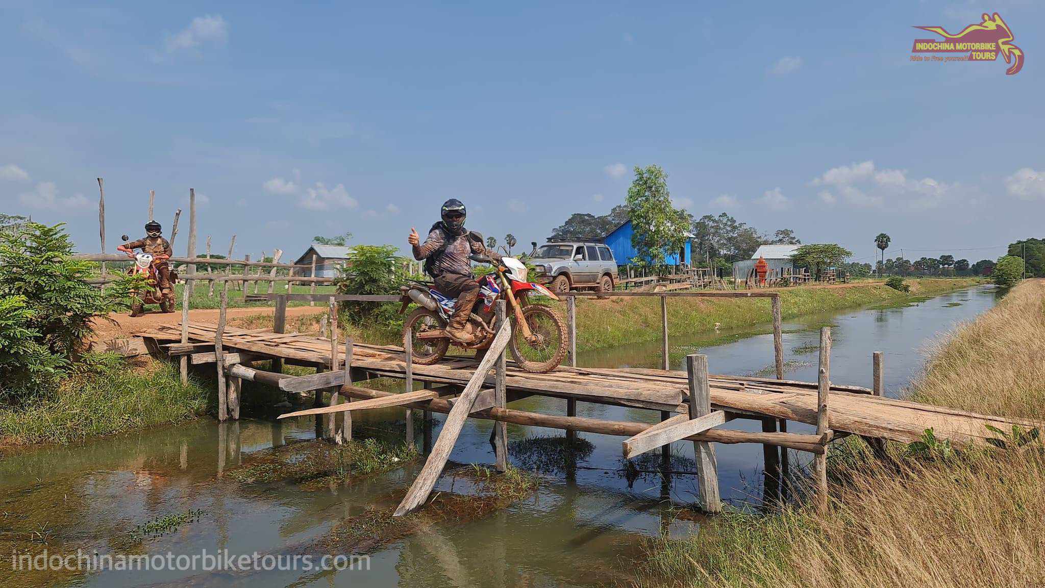 Cambodia Motorcycle Tour from Siem Reap to Preah Vihear, Kratie, Kampong Cham