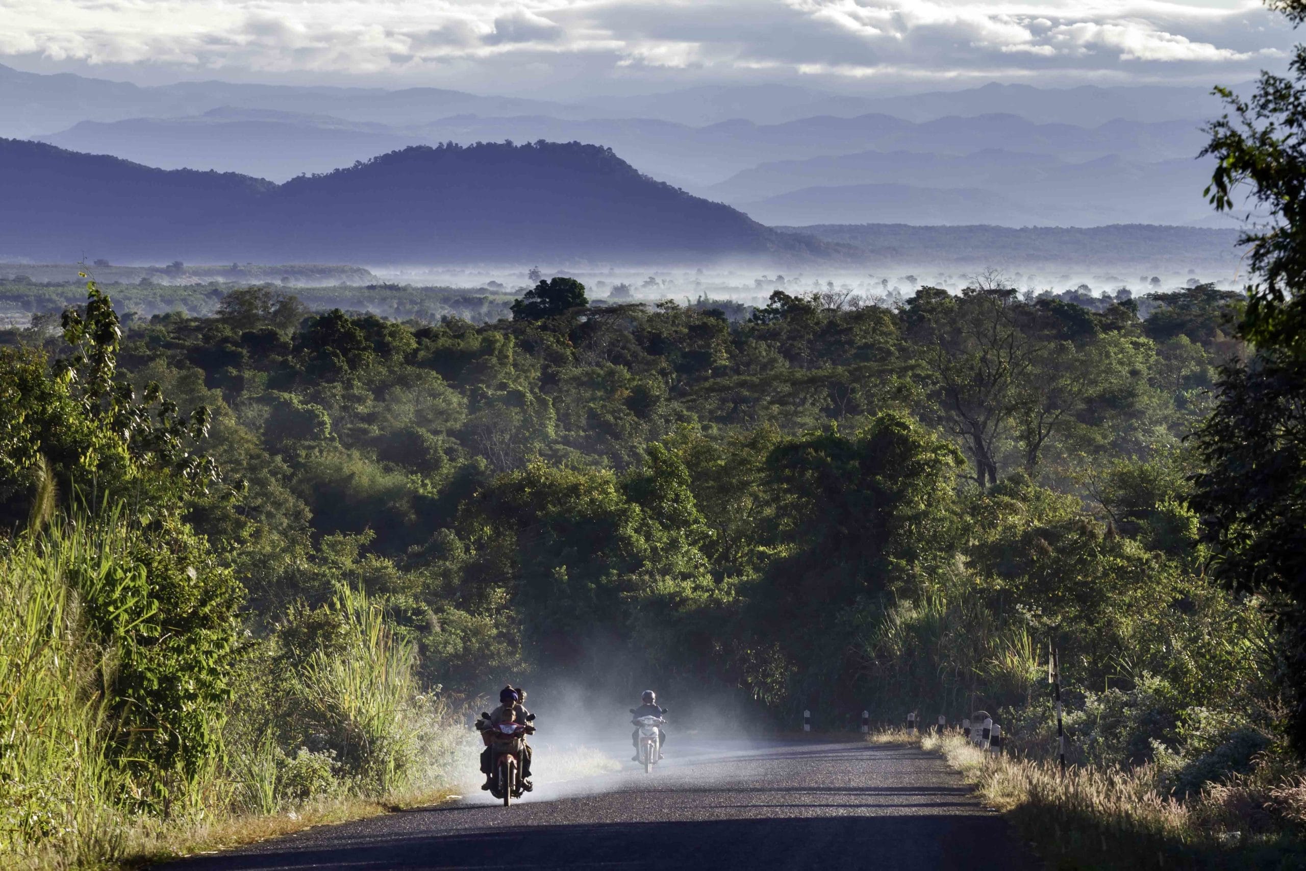 Northern Laos Motorcycle Tour from Luang Prabang to Vang Vieng and Hidden Gems