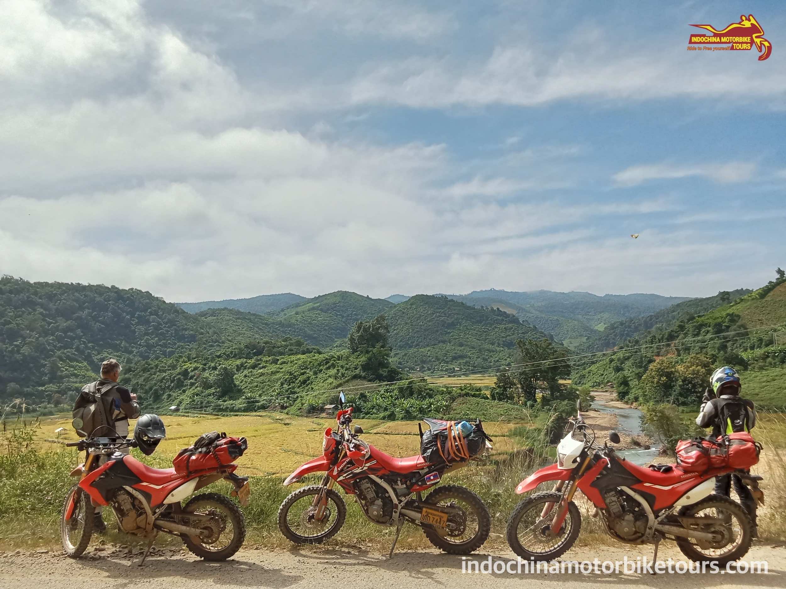 Luang Prabang Motorbike Tour to Jars and Valleys via Bounthai and Phonsavan – 7 Days