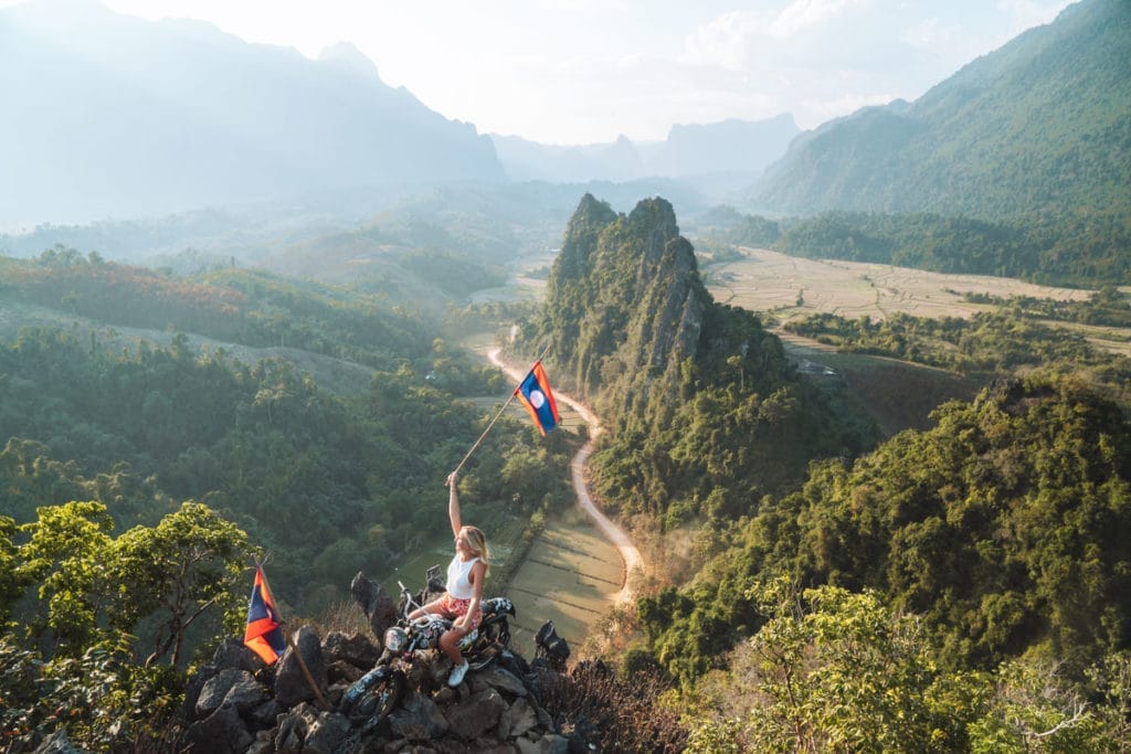 Vietnam Cross-Border Motorcycle Tour to Laos from Hanoi to Luang Prabang