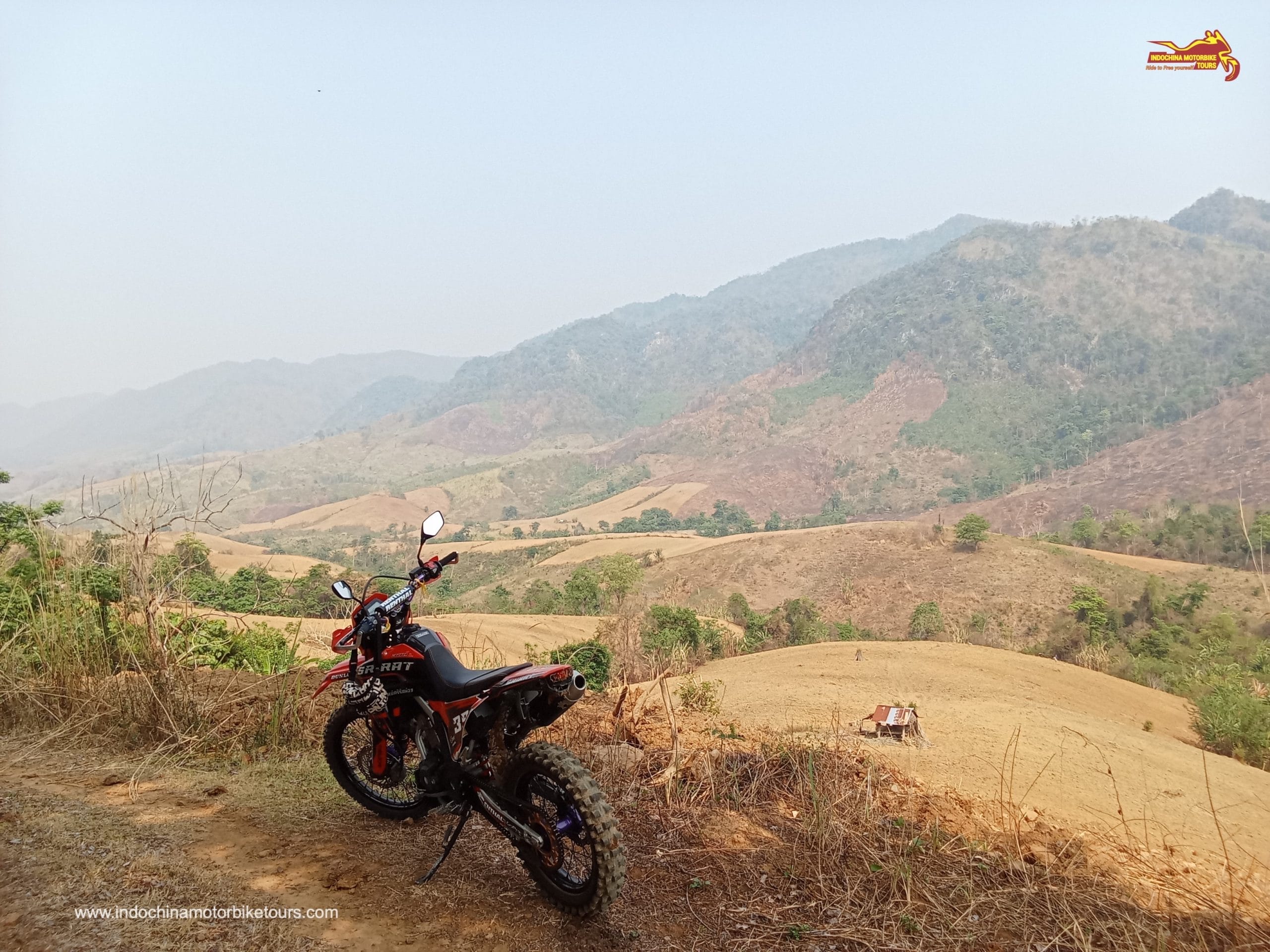 Laos Motorbike Tour to Pakbeng, Nongkhiaw, Oudomxay, Vang Vieng from Luang Prabang