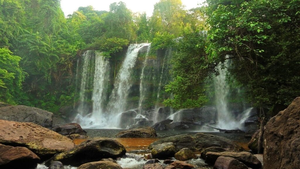 Cambodia Motorcycle Tour from Siem Reap to Kulen Mountain and Beng Mealea