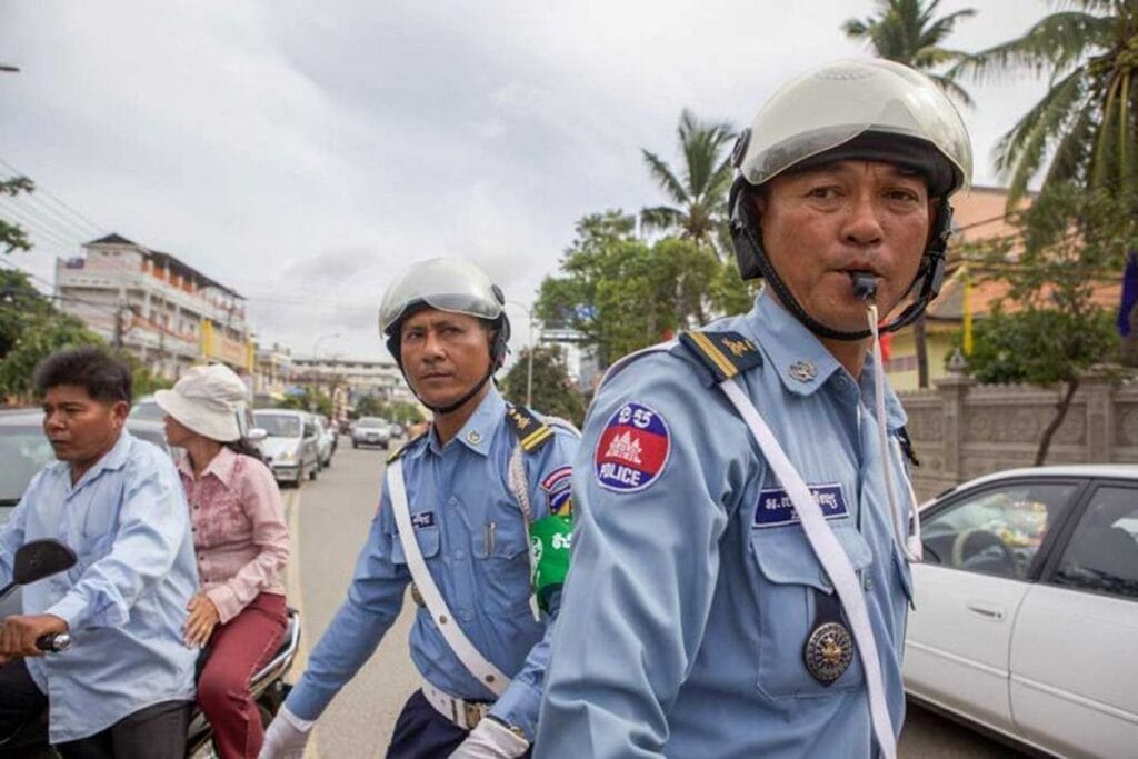 Police Checkpoints in Cambodia